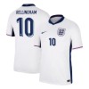 Maillot de Supporter Angleterre Bellingham 10 Domicile Euro 2024 Pour Homme